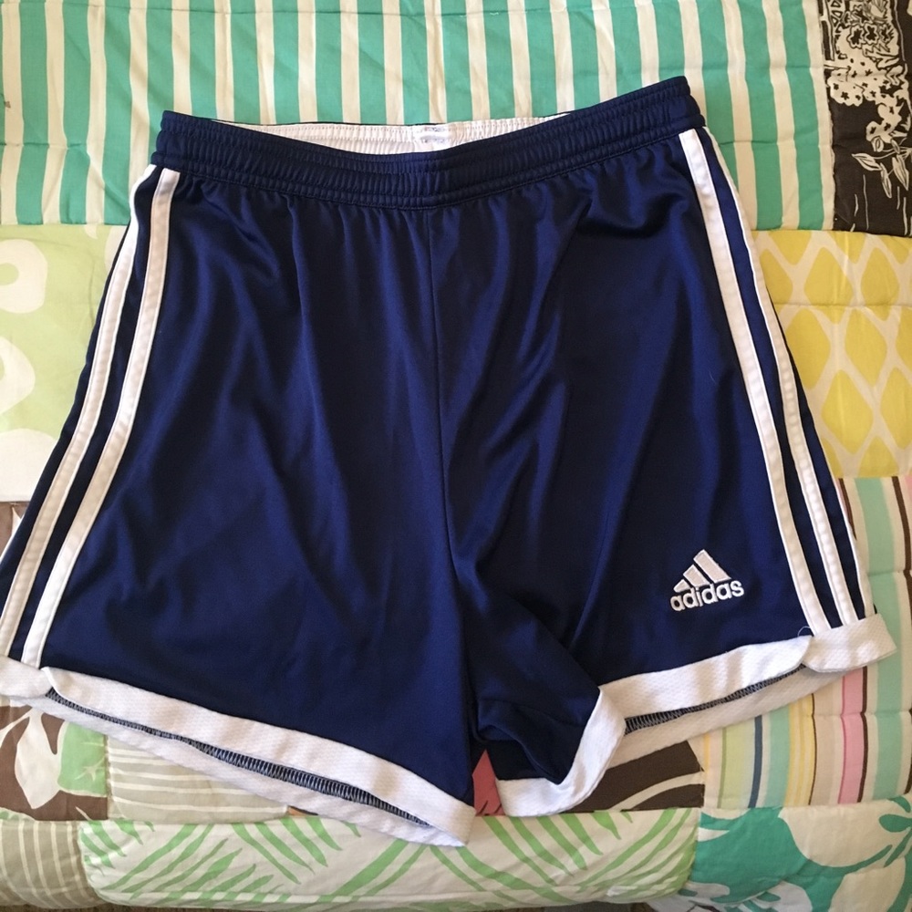 Navy Blue adidas climacool athletic shorts